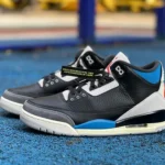 GX Pure Original AJ3 Black Blue Grey Mirror Hook IB8967-004