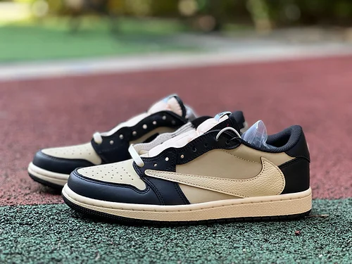 AJ1 Travis Scott Low Top Black Brown DM7866-201