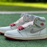 AJ1 High Top Beige Red Cinnabar DB4612-100