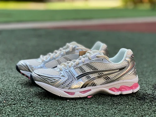 President Pure Original Asics Gel-Kayano 14 Silver White Pink 1203A537-103