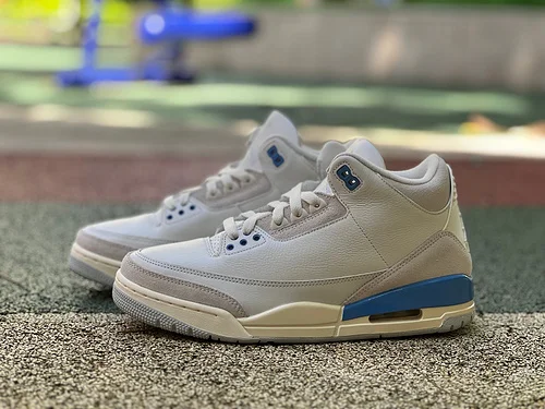 LJR Version AJ3 White Grey Blue UNC CT8532-101