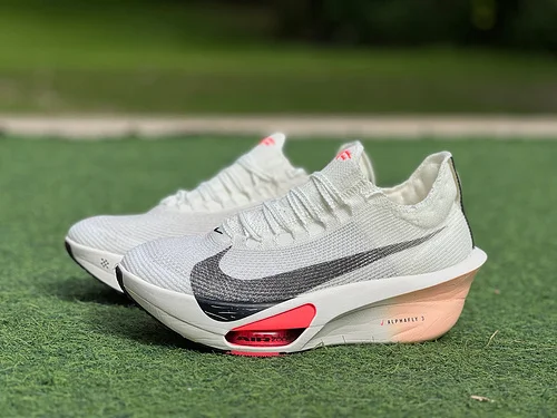 Pure Original Nike Alphafly 3 Marathon Training Shoes White Pink FD8315-103
