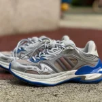 GUCCI Round Toe Drawstring 2.0 Silver Blue