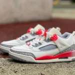 Jordan Spizike OG White Grey Red Elephant Print HF8827-100
