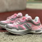 GUCCI Round Toe Drawstring 2.0 Grey Pink