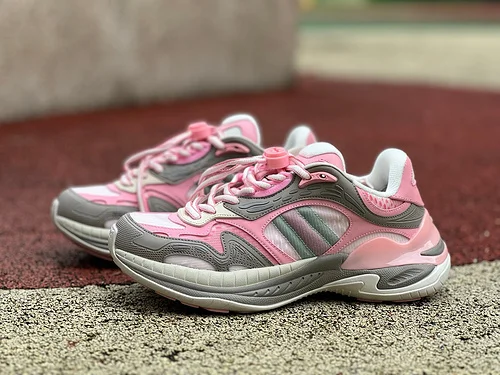 GUCCI Round Toe Drawstring 2.0 Grey Pink