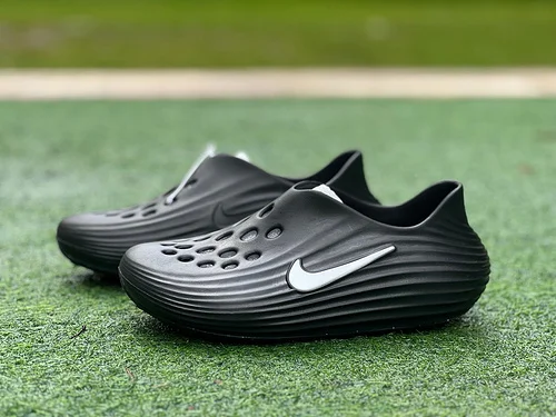 LW Pure Original Nike ReactX Rejuven8 Black White Clogs HV5060-001