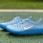 LW Pure Original Nike ReactX Rejuven8 White Blue Clogs HV5060-402