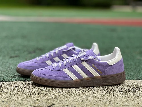 S2 Pure Original Adidas Handball Spezial White Purple KJ6305