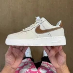 3A Pure Original Air Force 1 AF1 Light Beige Sneakers IB8865-221
