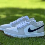 Y Pure Original AJ1 Low White Grey Blue 553558-146