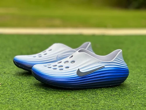 LW Pure Original Nike ReactX Rejuven8 Grey Blue Clogs IB6366-400