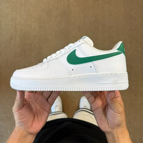 3A Pure Original Air Force 1 AF1 White Green Sneakers FJ4146-121