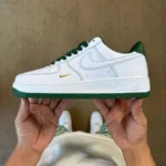 3A Pure Original Air Force 1 AF1 Small Hook White Green Sneakers IB6543-102