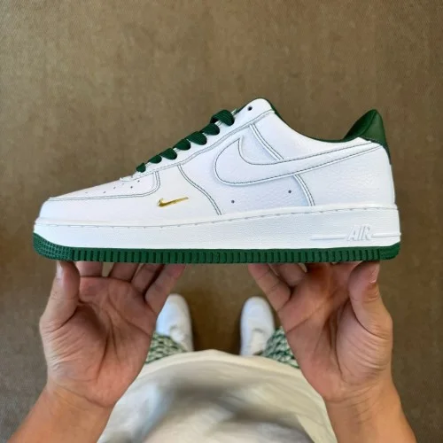 3A Pure Original Air Force 1 AF1 Small Hook White Green Sneakers IB6543-102