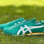 Y Pure Original Onitsuka Tiger Mexico 66 Green Leather