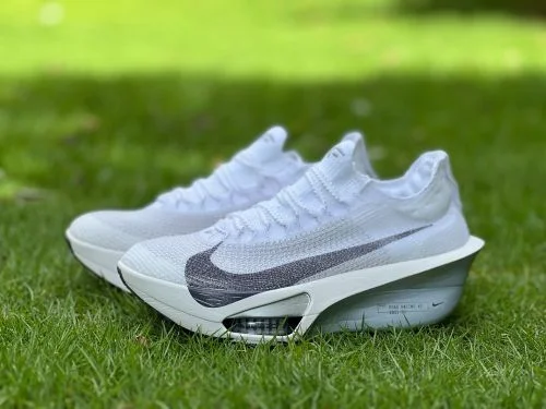 Y Pure Original Nike Alphafly 3 Marathon Racing Shoes White Grey FD6315-102