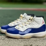 Heyuan Pure Original Air Jordan 11 Rare Air White Blue IH0296-400
