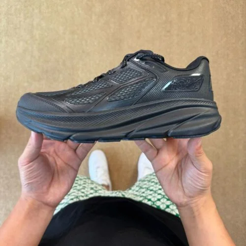 HOKA ONE ONE Clifton 9 Marathon Running Shoes Black 1155370/BBNB