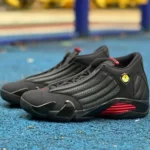 Pure Original AJ14 Black Red Last Shot 487471-003