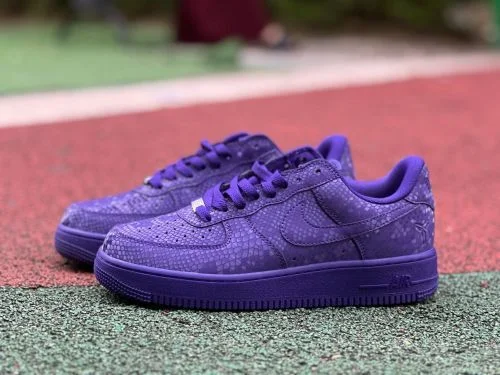 Pure Original Air Force 1 Kobe Collaboration Purple IB0018-500