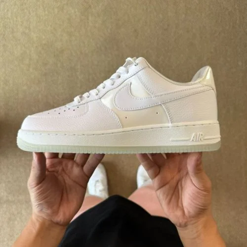 3A Pure Original Air Force 1 AF1 Aurora Creamy White IH3204-100