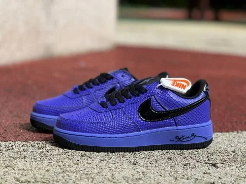 Nike Air Force 1 Kobe AF1 Barcelona Black Purple II7062-500