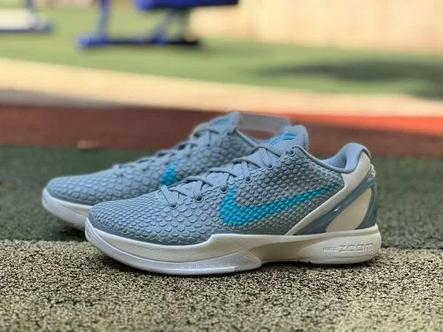 Pure Original Kobe 6 Caitlin Clark UNC Blue Collaboration IO3672-400