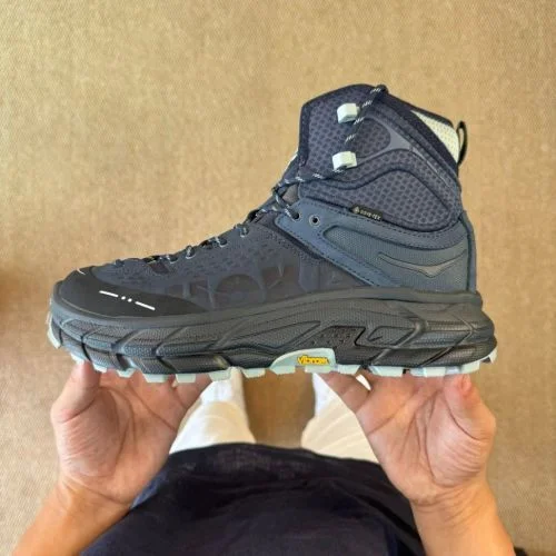 Pure Original Hoka ONE ONE Ultra High Top Deep Blue Collaboration Trail Running Shoes 1144651/BJDT