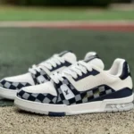 LV Nigo White Blue Denim LOUIS VUITTON x Nigo Trainer FW25