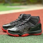 AJ11 Black Red High Top New Model 378037-326