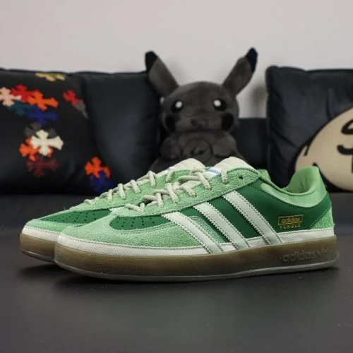 S2 Pure Original Bad Bunny x Adidas Gazelle Indoor Green JS504