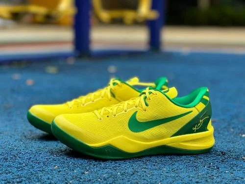 GX Pure Original Kobe 8 Oregon Ducks Yellow Green