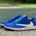 CS Pure Original AJ1 Travis Scott Low Top Blue White DM7866-400