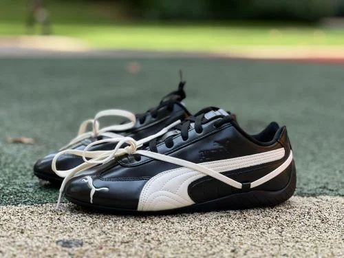 S2 Pure Original Puma Speedcat x ROSE Collaboration Black White 404391-01