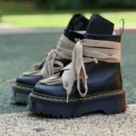 Rick Owens x Dr. Martens Boots Black