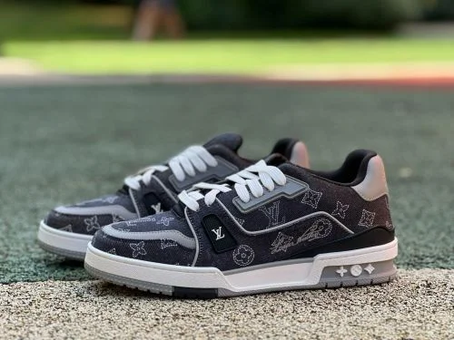 LV Trainer Black Grey LOUIS VUITTON Trainer