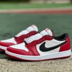 Pure Original AJ1 Low Chicago White Red HQ6998-600