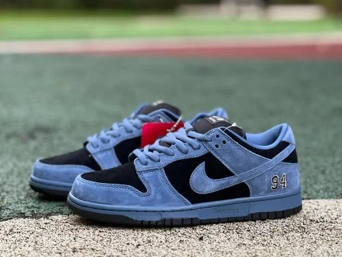 S2 Pure Original Dunk Supreme Black Blue HQ8487-400