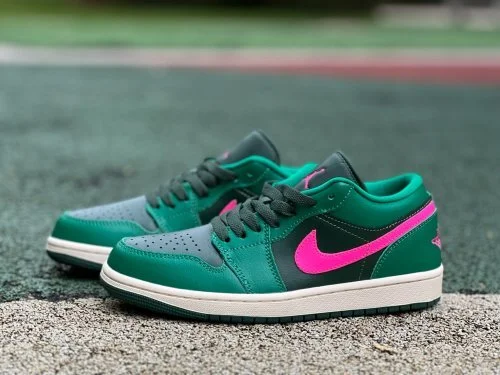 Pure Original AJ1 Low Green Pink Watermelon DC0774-300