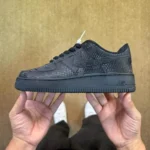 3A Pure Original Air Force 1 AF1 Kobe Black Snake Skin IB0018-001