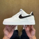 3A Pure Original Air Force 1 AF1 White Dark Brown Hook IH7332-001