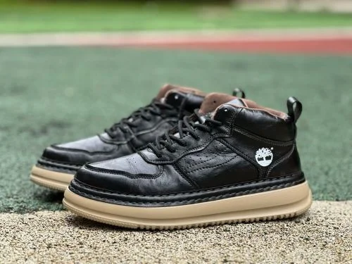 Timberland Mid Top Boots Black