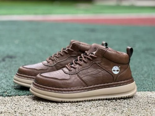 Timberland Mid Top Boots Brown