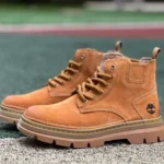 Timberland Mid Top Boots Chestnut