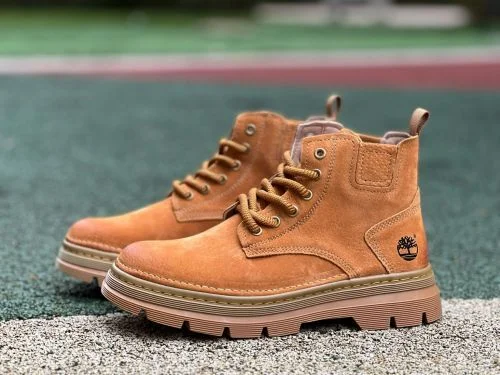 Timberland Mid Top Boots Chestnut