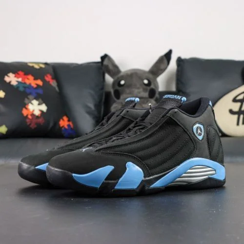 Air Jordan 14 University Blue Black Blue