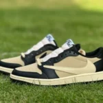 AJ1 Travis Scott Low Top Black Brown Milk Tea DM7866-201
