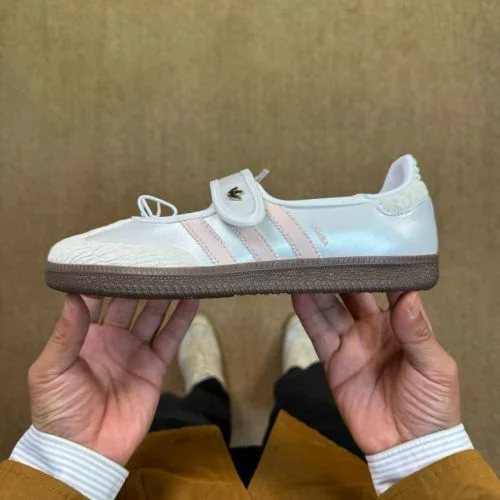 Adidas Samba Mary Jane White Pink Dance JR4482