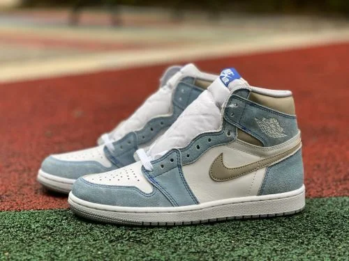 Pure Original AJ1 Washed Blue High Top 555088-402